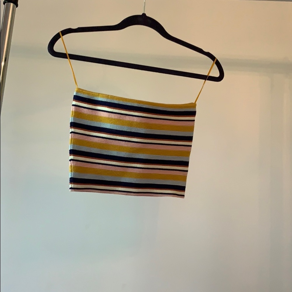 Striped Crop Top